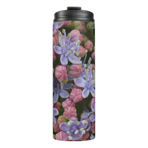Termo Pequeña Hydrangea Flores Patrón Tumbler térmico