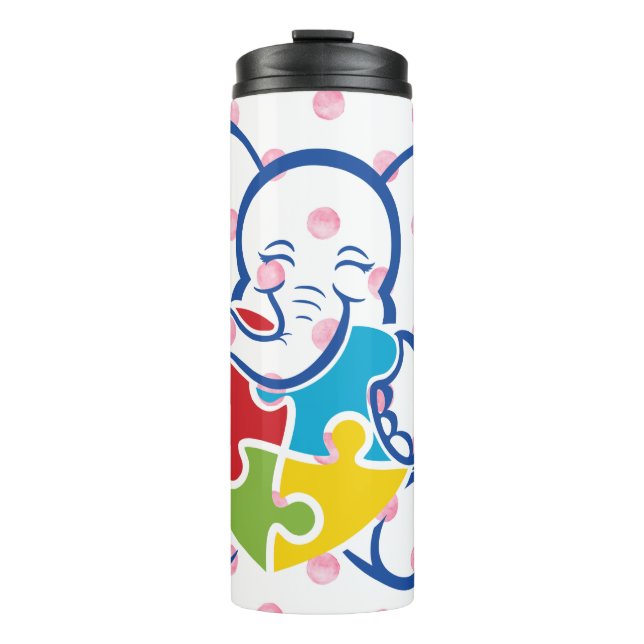 Termo Pequeño elefante, gran corazón (Anverso)