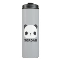 Pequeño oso oso panda con nombre personalizado