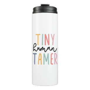 Termo Pequeño Tamer Humano, regalo para profesor, trabaj