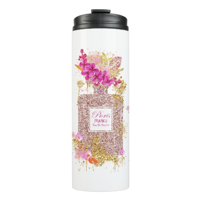 Termo Perfume elegante de lujo (Anverso)