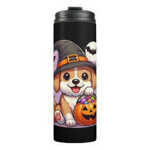 Termo Perrito de Halloween adorable