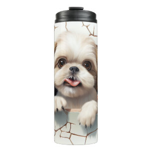 Termo Perro 3-D chih-tzu lindo