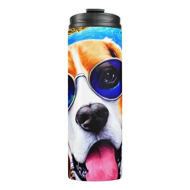 Termo Perro Beagle Funky (Anverso)