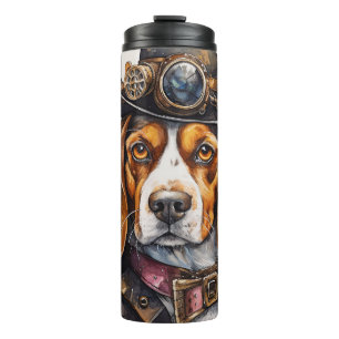 Termo Perro Beagle Steampunk