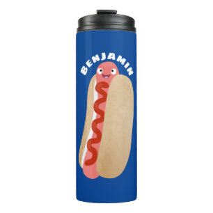 Termo Perro caliente divertido lindo personalizado Weine