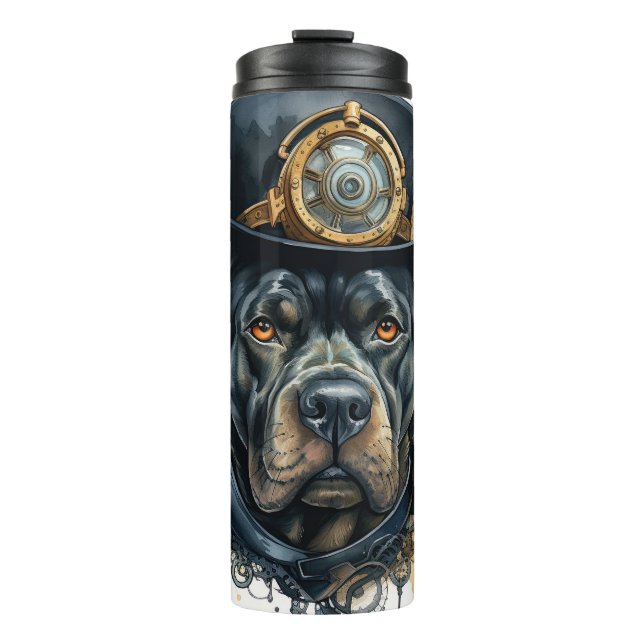 Termo Perro Cane Corso Steampunk (Anverso)