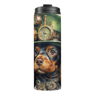 Termo Perro Cocker Spaniel Steampunk