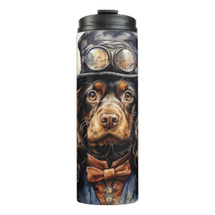 Termo Perro Cocker Spaniel Steampunk