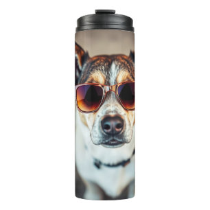 Termo Perro Cool con Gafas de Sol