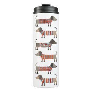 Termo Perro Dachshund Sausage