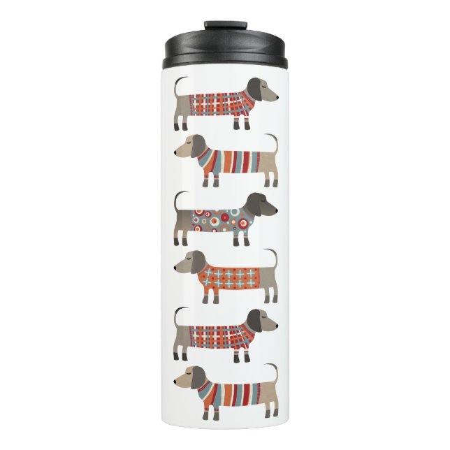 Termo Perro Dachshund Sausage (Anverso)