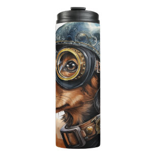 Termo Perro Dachshund Steampunk