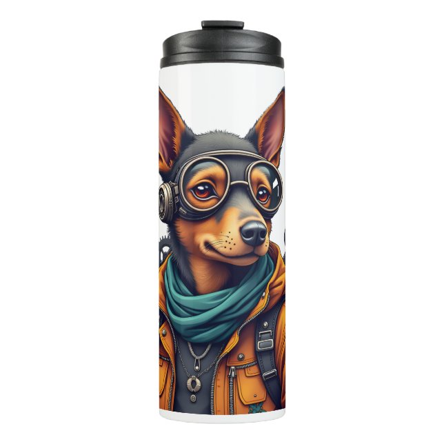 Termo Perro de Aventura   (Anverso)