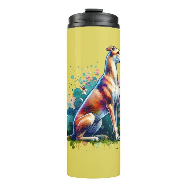 Termo Perro de Azawakh (Anverso)