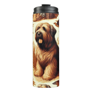 Termo Perro de Briard inmaculado