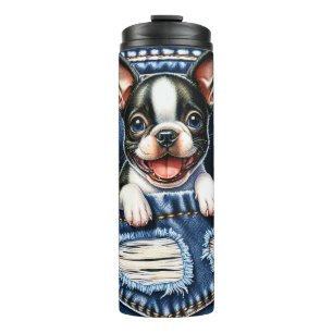 Termo Perro de Bulldog francés lindo