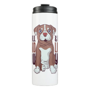 Termo Perro de cachorro de un pozo norteamericano