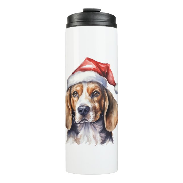 Termo Perro de los Navidades Beagle (Anverso)