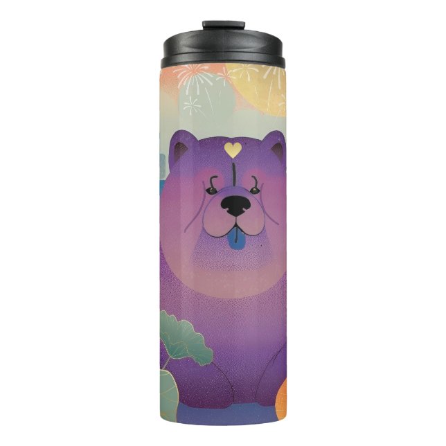 Termo Perro de mascota POLLY PLUM (Anverso)