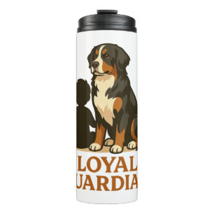 Termo Perro de montaña bernés leal guardián de la famili