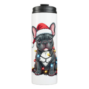 Termo Perro de Navidad Bulldog Francés Xmas Frenchie 3