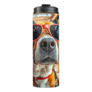 Termo Perro Divertido – Cachorro Genial con Gafas