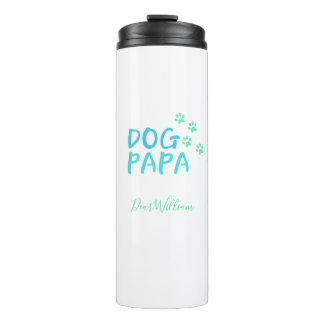 Termo Perro encantador Papa Thermal Tumbler