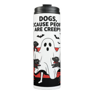 Termo Perro espeluznante de Halloween Fantasma espeluzna