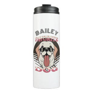 Termo Perro favorito, lindo perro gracioso mamá/papá Per