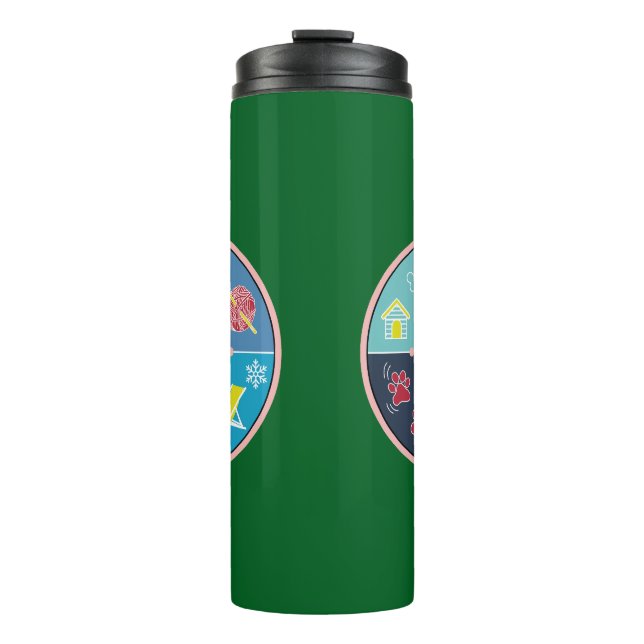 Termo Perro gracioso (Anverso)