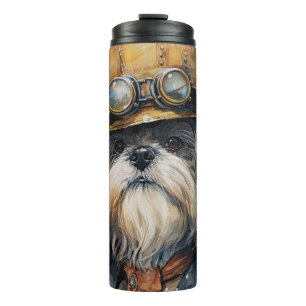 Termo Perro Lhasa Apso Steampunk