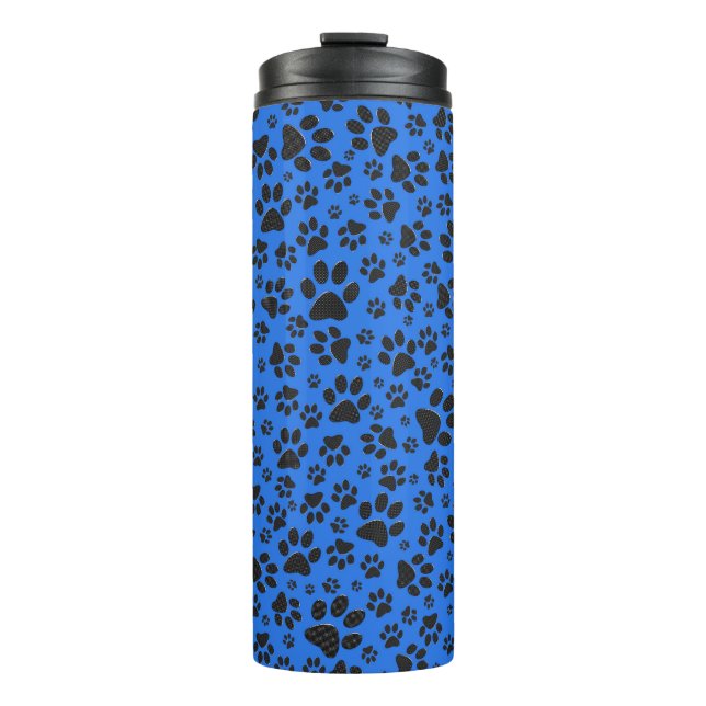 Termo Perro Paws Black & White Polka Dot (Punto de polka (Anverso)