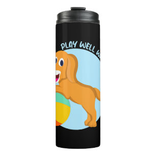 Termo Perro Perro Perro Mascota Perro Perdedor de Cachor