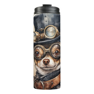 Termo Perro Steampunk Chihuahua