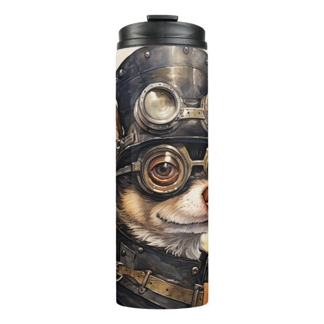 Termo Perro Steampunk Chihuahua (Anverso)