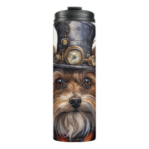 Termo Perro Yorkshire Terrier Steampunk