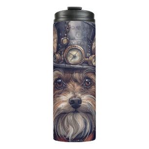 Termo Perro Yorkshire Terrier Steampunk