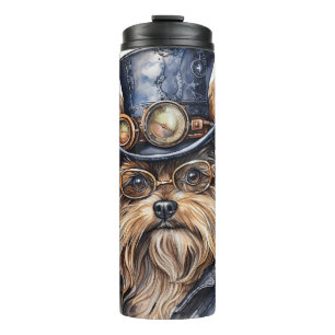 Termo Perro Yorkshire Terrier Steampunk
