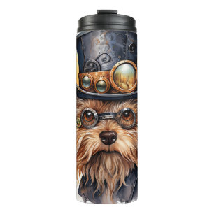 Termo Perro Yorkshire Terrier Steampunk