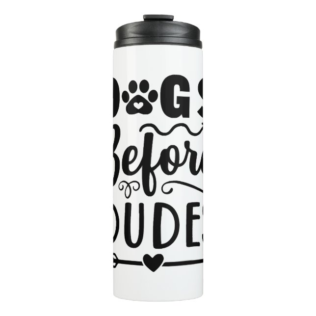 Termo Perros antes de dudes (Anverso)