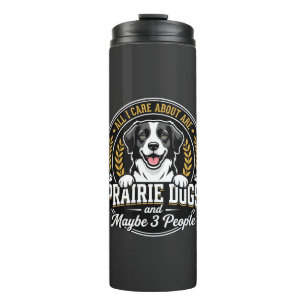 Termo Perros de la pradera Quizás 3 personas Diseño