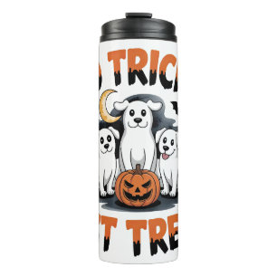Termo Perros fantasma fantasmagóricos   Diseño de perros