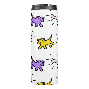 Termo Perros y huesos PY Graffiti estilo Trumbler térmic