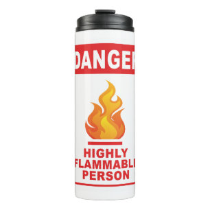 Termo Persona Altamente Inflamable Peligroso