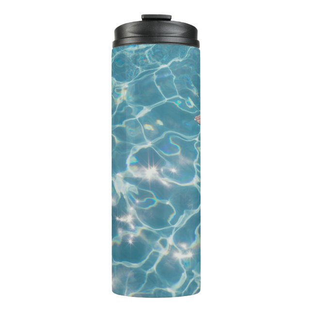 Termo Persona en la piscina (Anverso)