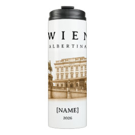 Termo Personalisierte Wien Albertina | Name & Jahr