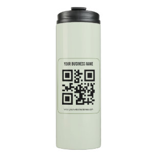 Termo Personaliza tu plantilla de nombre de negocio de c