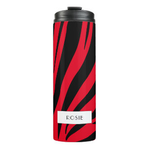 Termo Personalizable de impresión de cebra