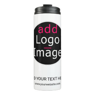 Termo Personalizable profesional moderno blanco